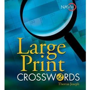  Large Print Crosswords 2 Book 