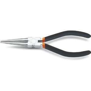 Beta 1010 Size 140 Long Round Knurled Nose Pliers, Slip Proof Double 