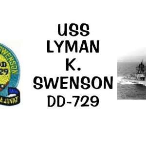  Uss Lyman K. Swenson Dd 729 Mug