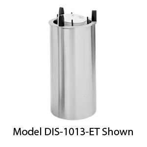 Delfield DIS 813 ET Even Temp Heated Drop In Dish Dispenser for 7 1/4 