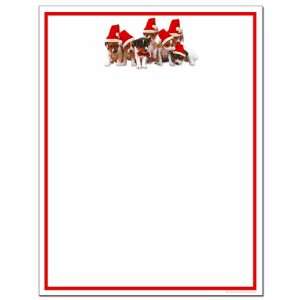  Christmas Puppies Christmas Letterhead Health & Personal 