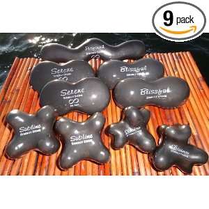  SYNERGIZE Set of (9) HEAT~WAVE Hot Stone Massage Tools by 