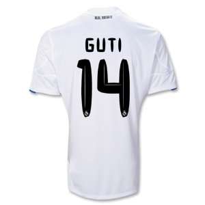  Real Madrid 10/11 GUTI Home Soccer Jersey Sports 