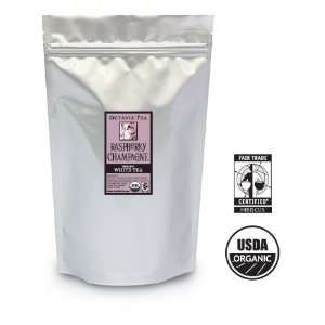 Octavia RASPBERRY CHAMPAGNE organic white tea (bulk)  