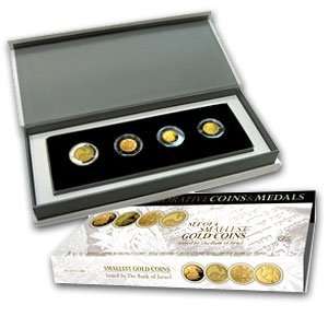   Biblical Art Series Smallest Gold Coins 4 Coin Set