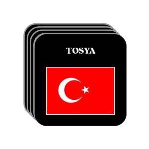  Turkey   TOSYA Set of 4 Mini Mousepad Coasters 