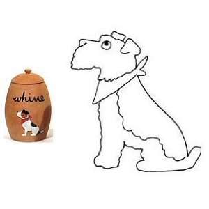  Airedale Whine Treat Jar