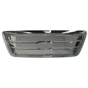 Paramount Restyling 41 0130 Packaged Grille with ABS Chrome Vertical 