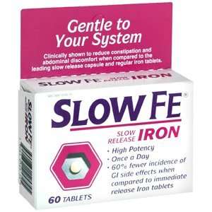  SLOW FE TAB 0160 60Tablets