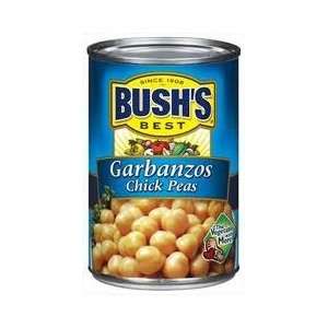 Bushs Garbonzo Beans, 16oz (Pack of 12)  Grocery 