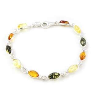  Silver bracelet Inspiration amber. Jewelry