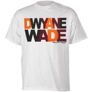  Miami Heat Dwyane Wade Winning Attribute T Shirt (White 