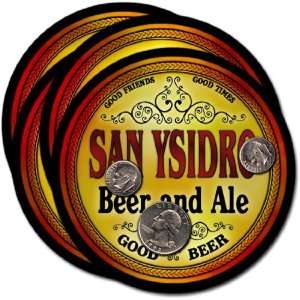  San Ysidro , NM Beer & Ale Coasters   4pk 