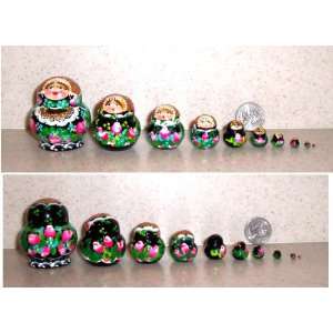  many dolls inside this 5 cm Russian Nesting mini   doll (baby doll   1