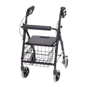 ProBasics 1028 Jr. Size Rollator with Loop Brakes and Basket Color 