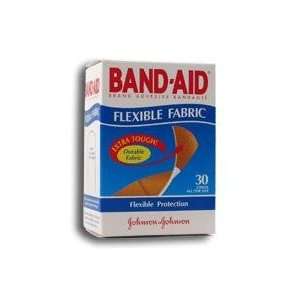  Band Aid Flexible Fabric Bandages Strips 30 Health 