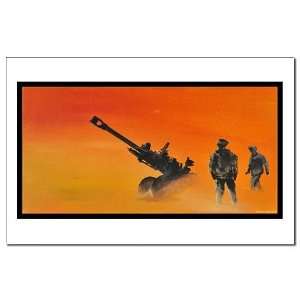  105 mm howitzer Military Mini Poster Print by  