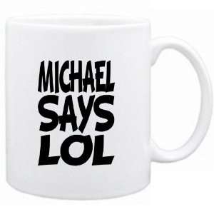  Mug White Michael says lol Urbans