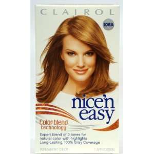 Clairol Nice n Easy Color #106A Natural Dark Neutral Blonde (Pack of 