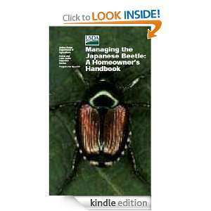 Managing the Japanese Beetle A Homeowners Handbook Animal and Plant 