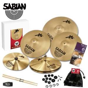  Sabian Xs20 Power Rock Cymbal Pack   Includes LP Rumba 
