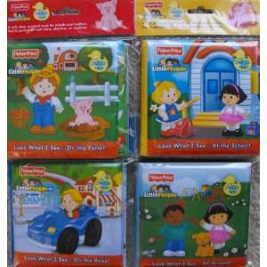    Price Little People Bath Time Bubble Books (Set of 4) Toys & Games