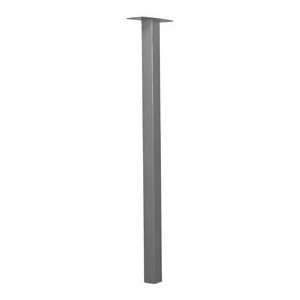  48 In Ground Aluminum Post For Standard Gray Patio, Lawn 
