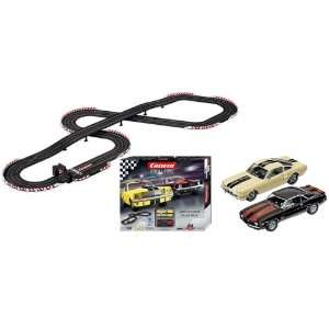    Checkered Flag Run Evolution Carrera Slot Car Set Toys & Games