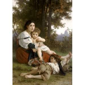  Acrylic Keyring Bouguereau Le repos