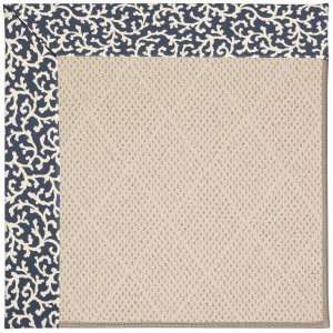   Capel Zoe White Wicker 450 Midnight 12 x 12 Area Rug