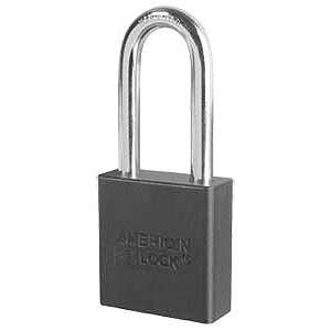  Padlock, 1206 BLK Black