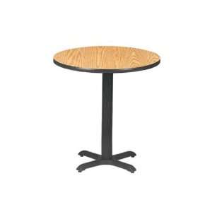  Round Bar Height Cafe Table with X Base (48 dia)
