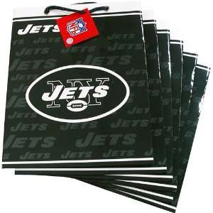 Pro Specialties New York Jets Team Logo Medium Size Gift Bag (6 Pack 