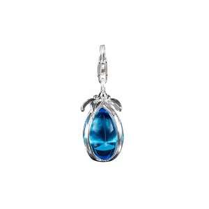  SilveRado(tm) VRG158 2 Verado Murano Glass Pacific Blue 