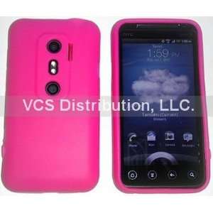   Scales HTC EVO 3D Silicone Cases   Pink Cell Phones & Accessories