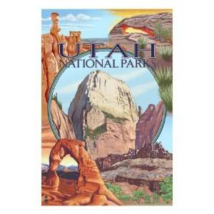  Utah National Parks   Zion in Center, c.2009 Premium 