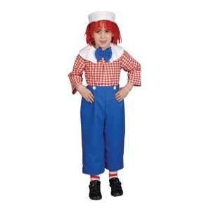   Rag Doll Boy Child Costume Dress Up Set Size 16 18 Toys & Games