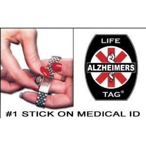  Alzheimers Medical ID Tags 5 pack