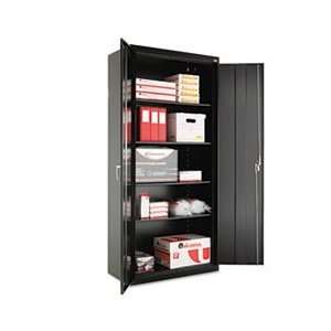   Welded Storage Cabinet, 36w x 18d x 78h, Black