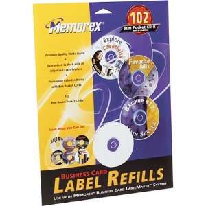  Pocket CD White Labels 102 pack Electronics