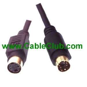  Svhs S video Extension Cable 15 Ft Electronics