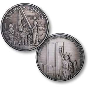  America Unites Nickel Antique 