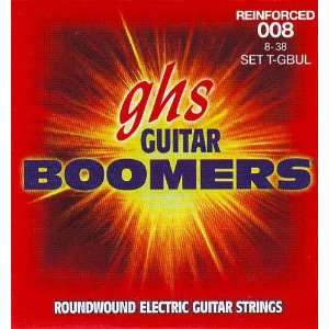  GHS Electric Guitar Tremolo Boomers Ult. Light,.008   .038 