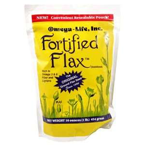   Inc. Fortified Flax , 16 Ounces (1 lb) 454 g