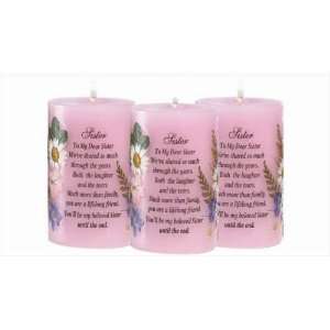  Sister Candle (Qty 3)