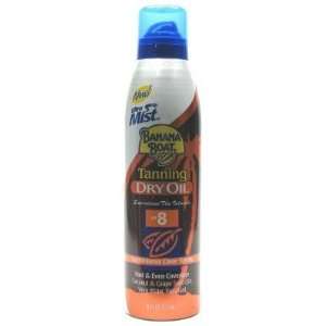  Banana Boat Dry Oil SPF#8 Ultramist Continuous Spray 6 oz 
