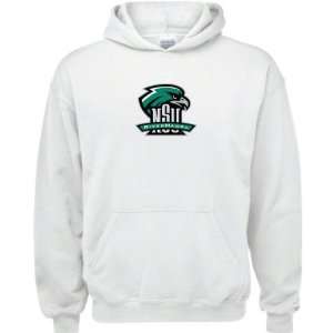  Northeastern State RiverHawks White Youth Logo Hooded 