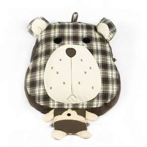   Bear] 100% Cotton Fabric Art School Backpack / Outdoor Backpack Baby