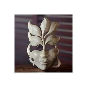  NOVICA Wood mask, Face of Nature 