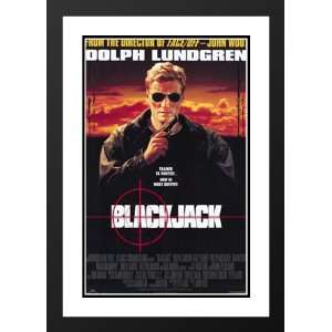 Blackjack 32x45 Framed and Double Matted Movie Poster   Style A   1997